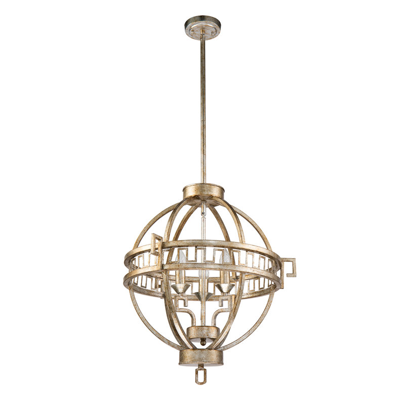 Everly Quinn Light Dimmable Led Lantern Globe Chandelier Wayfair